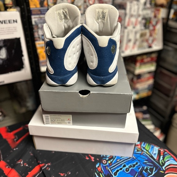 Nike Air Jordan 13 (XIII) French Blue/ Cool Grey Mens size 10.5 - Picture 3 of 5